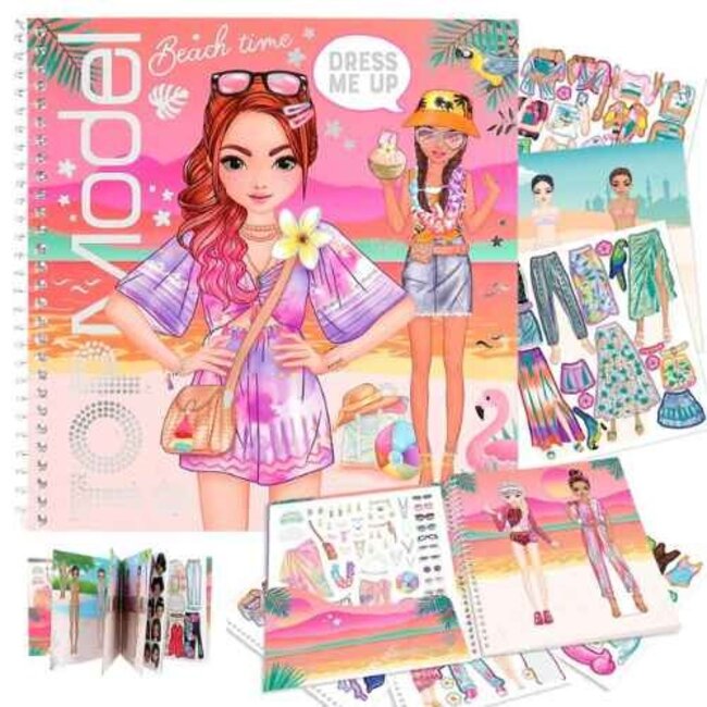 TOPModel Boeken, Stickerboeken - TOPModel Dress Me Up stickerboek, HOLIDAY