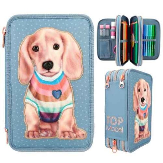 TOPModel (UA) Knutselen, Accessoires - TOPModel 3-vaks etui CITY GIRLS