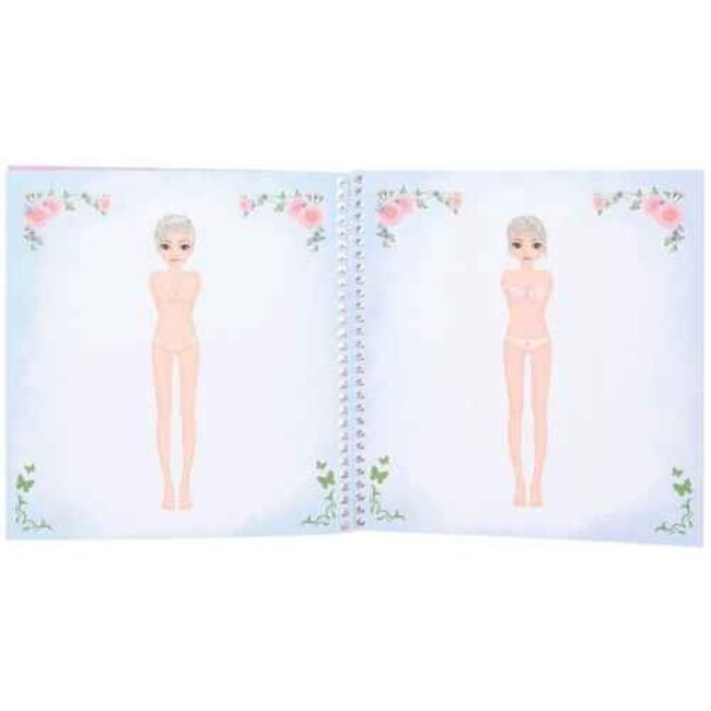TOPModel (UA) Boeken, Stickerboeken - TOPModel Dress Me Up stickerboek, wedding