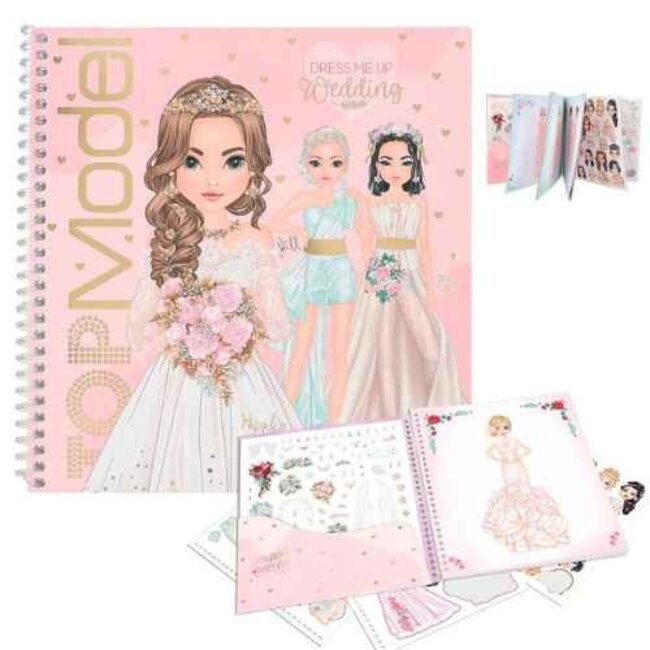 TOPModel (UA) Boeken, Stickerboeken - TOPModel Dress Me Up stickerboek, wedding