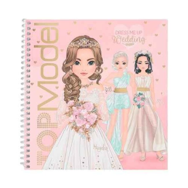 TOPModel (UA) Boeken, Stickerboeken - TOPModel Dress Me Up stickerboek, wedding