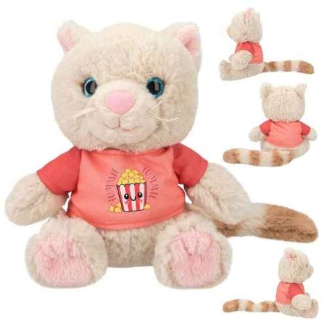 TOPModel Knuffels - TOPModel knuffel kat Ginger, 18cm CUTIE STAR