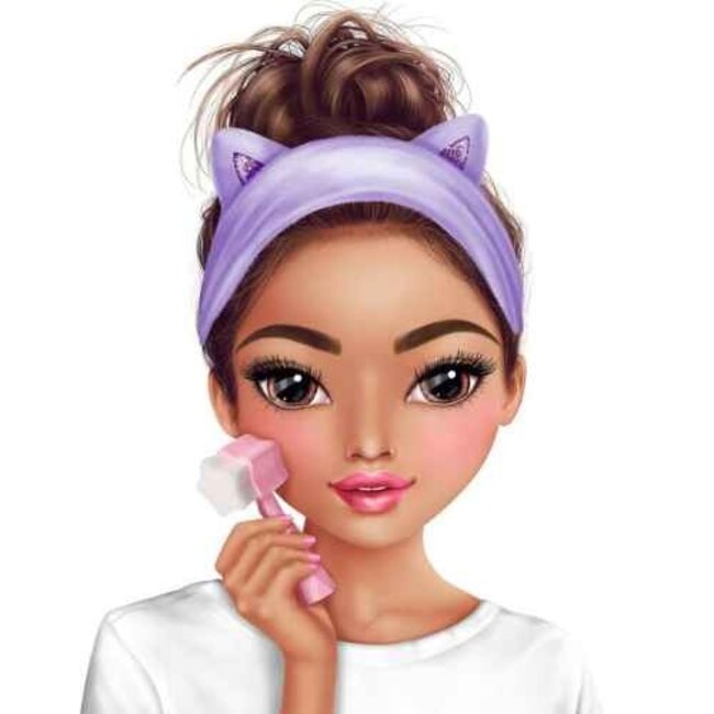 TOPModel (UA) Kinder make-up  - TOPModel gezichtsborstel 2 in 1 BEAUTY and ME, assorti