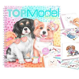 TOPModel Boeken, Kleurboeken - TOPModel Create your TOPModel doggy kleurboek