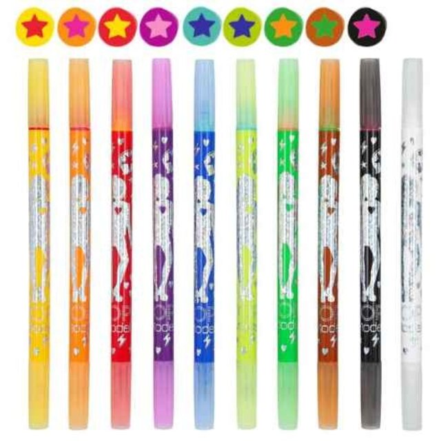 TOPModel Knutselen, Accessoires - TOPModel Magic dubbele viltstiften