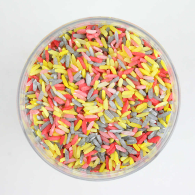 Invitation to imagine Sensorisch speelgoed, Speelrijst - Lava, 600 gr.