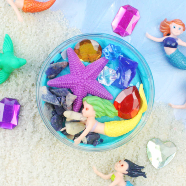 Dutch Dough Natuurlijke Speelklei - Mermaid Surprise, 250 gr.