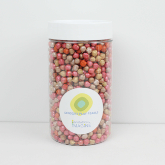 Invitation to imagine Sensorisch speelgoed - Sensory Play Pearls: Autumn, 600gr.