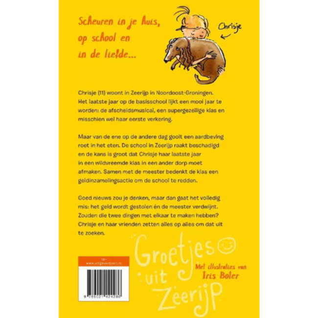 Boeken, Leesboeken - Groetjes uit Zeerijp, 9+ (Thematitel Kinderboekenweek 2023)