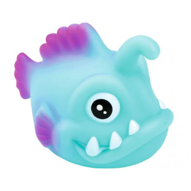 Badspeelgoed - lichtgevende zeedieren voor in bad, assorti