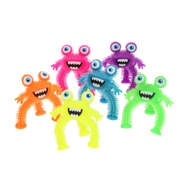 Fidget Toys - Driepoot monster, assorti (10x10x6cm)