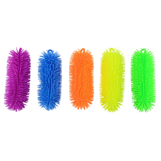 Fidget Toys - Fluffy Worm, 23cm, assorti