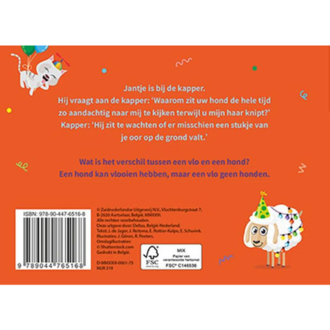 Deltas Boeken - Het knotsgekke moppenboek voor kinderen