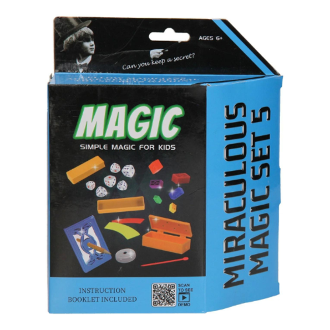 Experimenteren en ontdekken - Miraculous magic set (5) , 6+