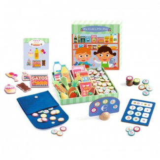 Djeco Spellen, Kinderspellen - Rollenspellen, kleine winkel, Gourmandises Mia & Léo little shop, 3+