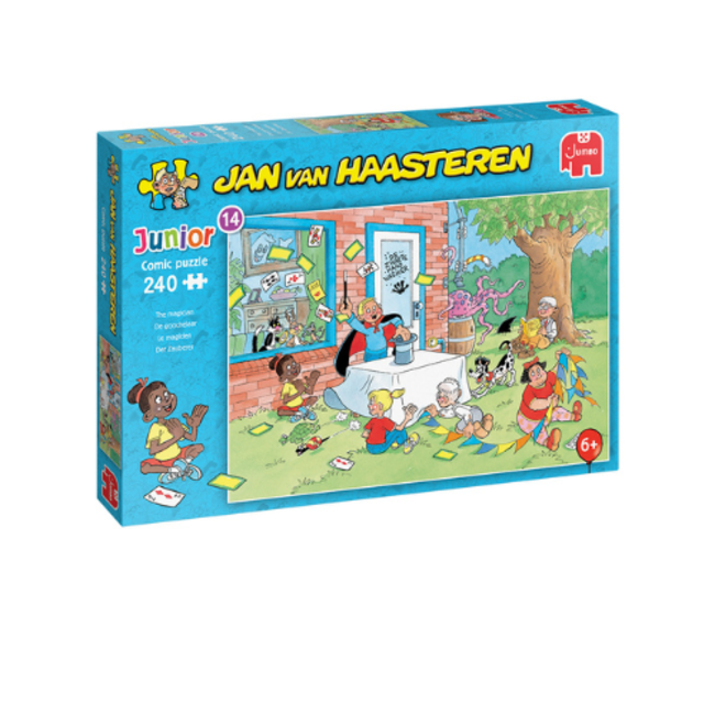 Jumbo Puzzels, Legpuzzels - Jan van Haasteren Junior De Goochelaar, 240 stukjes, 6+