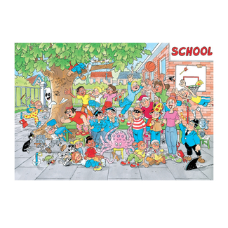 Jumbo Puzzels, Legpuzzels - Jan van Haasteren Junior  De Klassenfoto, 360 stuks, 7+