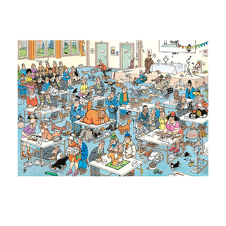 Jumbo Puzzels, Legpuzzels - Jan van Haasteren De Kattenshow, 2000 stukjes, 12+