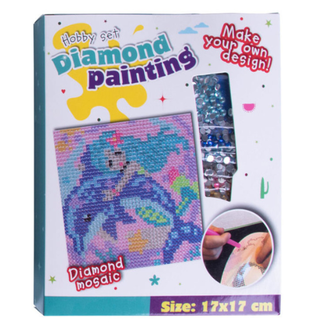 Knutselen, Knutselpakket - Daimond painting set 5+, assorti