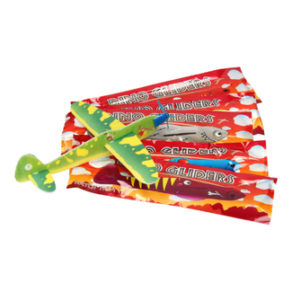 Klein speelgoed - Foam vliegtuigje Dino, assorti Klein speelgoed - Foam vliegtuigje Dino, assorti