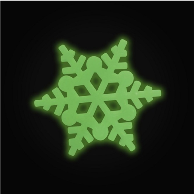 Accessoires - Glow in the Dark IJsprinses Sneeuwvlokken