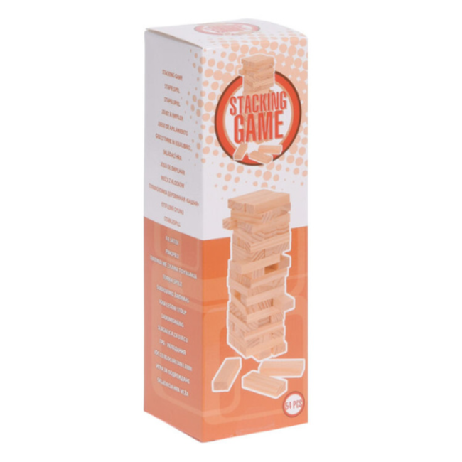 Houten speelgoed - Stapeltoren Hout