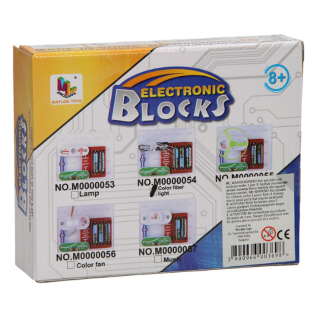 Experimenteren en ontdekken - Bouwset Elektro lamp, 8+