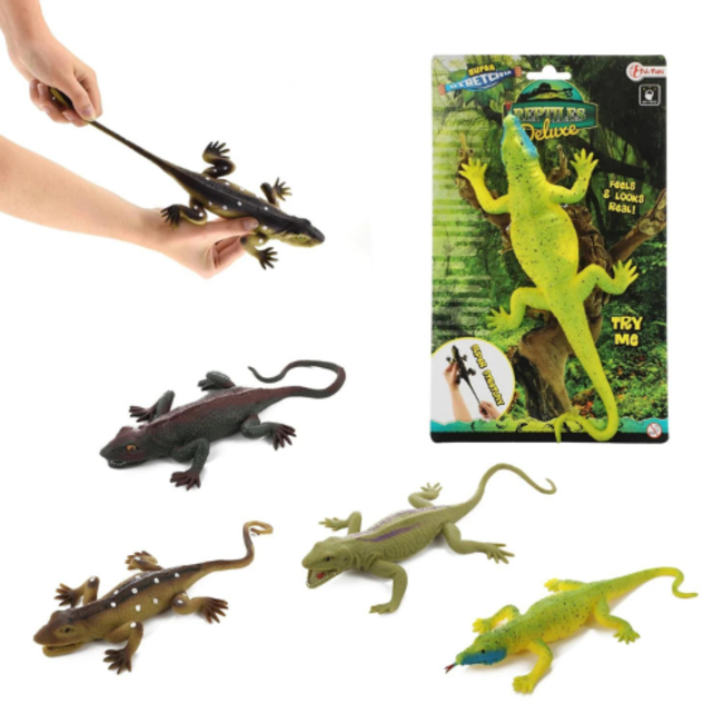 Widget Toys - Uitrekbaar reptiel, assorti