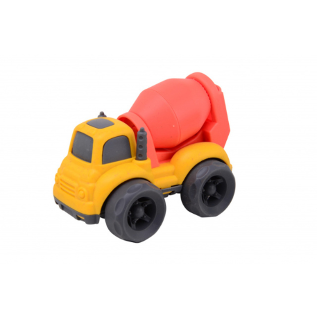 Auto's - Bouwvoertuig, assorti (BIOplastic)