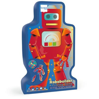 Spellen, Kinderspellen - Robobuilder puzzelspel,  3+