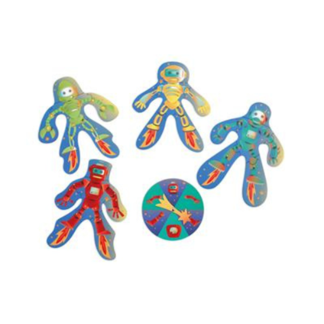 Spellen, Kinderspellen - Robobuilder puzzelspel,  3+