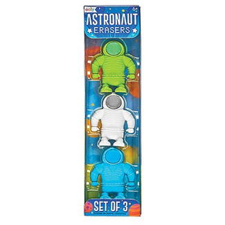 Ooly Knutselen, Accessoires - Gummen: Astronaut, 3st.