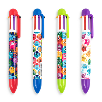 Ooly 6 Click Pens - Monsters