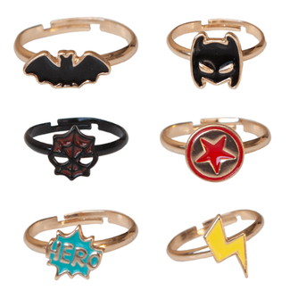 Great Pretenders Kinder sieraden - Superhelden Ring, assorti