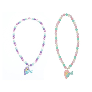 Great Pretenders Matte zeemeermin ketting, 2 stijlen assorti