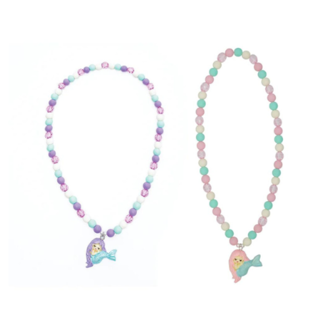 Great Pretenders Matte zeemeermin ketting, 2 stijlen assorti