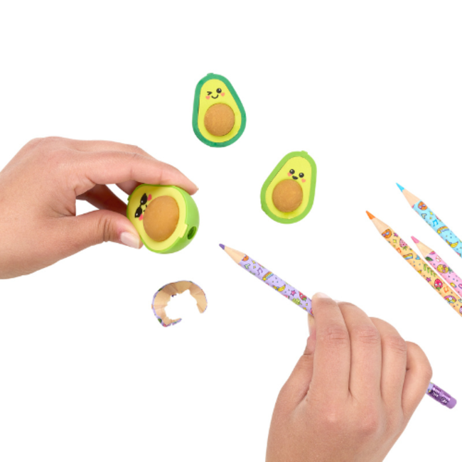 Ooly Avocado Love Eraser and Sharpener