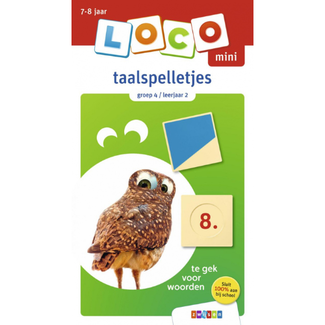 Loco Loco Educatieve spellen - Loco Mini Taalspelletjes, 6-7 jaar