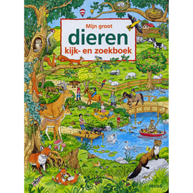 Deltas Boeken, Doeboeken - Mijn groot dieren kijk- en zoekboek