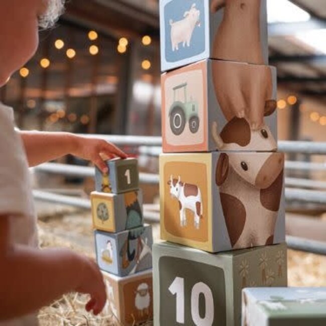 Little Dutch Kartonnen Stapeltoren Little Farm FSC