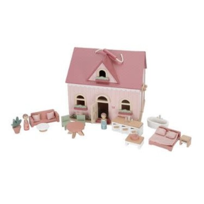 Little Dutch Draagbaar houten poppenhuis FSC