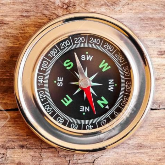 Buitenspeelgoed, Natuur - Travel metalen kompas