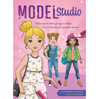 Deltas Deltas Boeken, Kleurboeken - Model Studio: Ontwerp en teken je eigen outfits