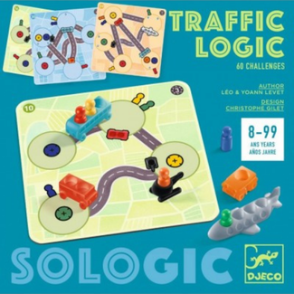 Djeco Spellen, Kinderspellen - Sologic Traffic Logic, 8+