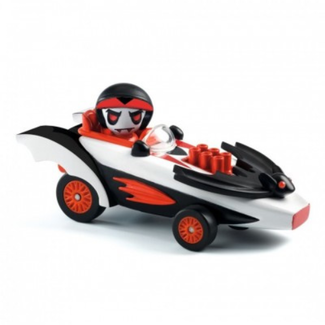 Djeco Crazy Motors - Speed Bat, Snelheid Bat, Raceauto 3+