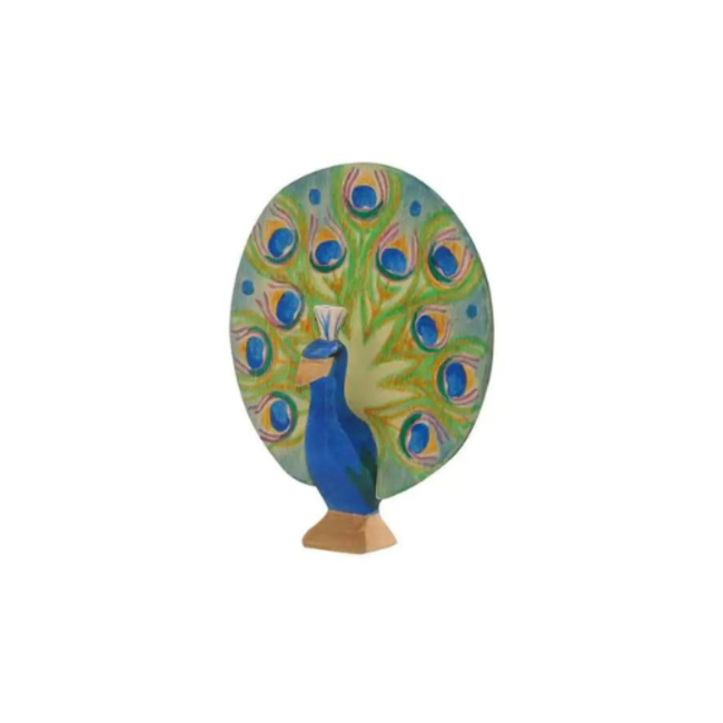 Ostheimer Pauw staart open