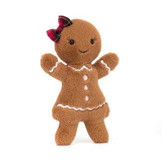Jellycat Knuffels - Jolly Gingerbread Ruby Original, 18cm