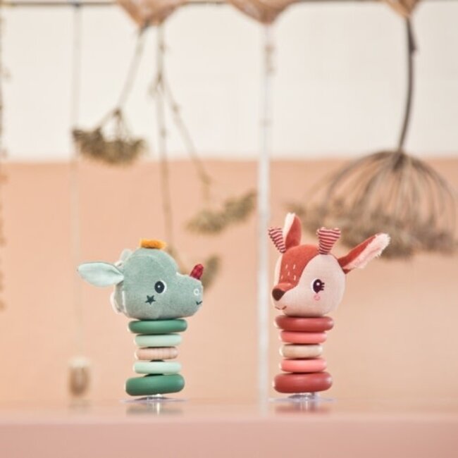 Lilliputiens Stella Swingende rammelaar met zuignap