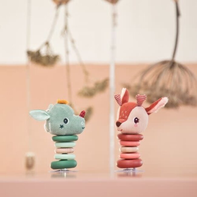 Lilliputiens Joe Swingende rammelaar met zuignap