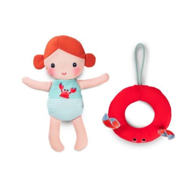 Lilliputiens Badpop Krabje Axelle